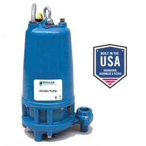 goulds submersible grinder pump